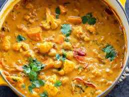 South Indian Vegetable Coconut Curry gambar png