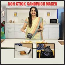 nonstick gas toaster sandwich maker
