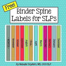 Binder Spine Template Editable Spines Free Printable Covers
