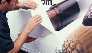 self adhesive vinyl application