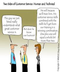 The Two Sides Of Customer Service Training Human And Technical