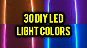 Amazon led lights (same brand but not exact same one because they were out of stock). 15 Diy Led Light Colors Youtube