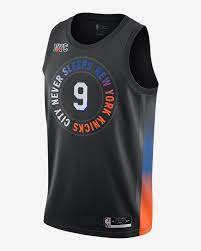 No one is happier to see the new york knicks in the nba playoffs than our own stephen a. New York Knicks City Edition Nike Nba Swingman Trikot Nike De