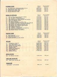 Matchbox 1963 Dealer Price List Page 3