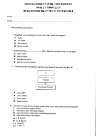 Contoh jawapan soalan percubaan bahasa melayu kertas 2 via. Latihan Bahasa Melayu Tahun 4