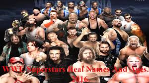 This list is the 25 best wrestlers ever in wwe history. Wwe Superstars Real Names And Ages 2016 Youtube