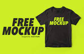 free realistic t shirt mockup free