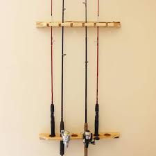 Fishing Rod Storage Wall Mount Rack