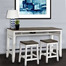 kona sofa bar table gray and white