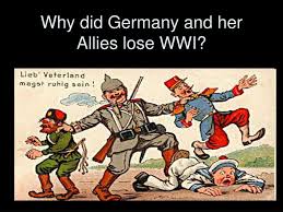 did germany and her allies lose wwi