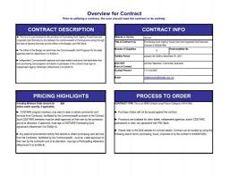 Pnc Contract Overview Department Of