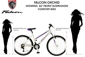 Falcon Orchid Womens Comfort Mountain Bike Falcon