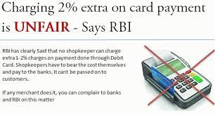 It is easier to avoid paying the charge than to try to get it refunded. Why Do Vendors Charge Extra 2 When We Pay By A Debit Credit Card Quora