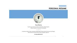 Amaze your audience with slideteam and google slides. Personal Resume Free Powerpoint Template