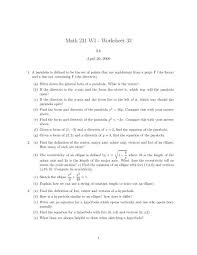 Math 231 W1 Worksheet 33