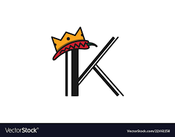 Letter K And Crown King Queen Logo Designs