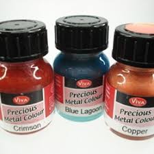 Viva Precious Metal Colour Paints 25ml