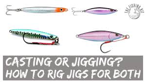 how to rig jigs for casting and jigging