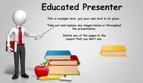 Animated Blackboard Template For Educational Powerpoint