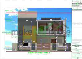 Buy 45x65 House Plan 45 By 65 Front