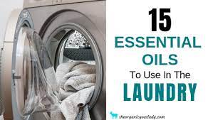 15 essential oils to use in the laundry