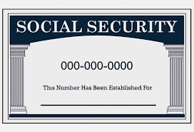 child a social security card