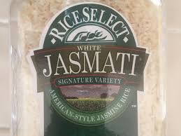 white jasmati rice nutrition facts