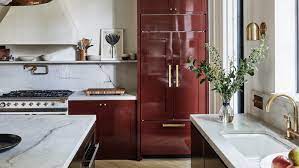 dated high gloss kitchen cabinets are