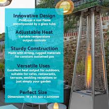 Pyramid Gas Patio Heater 13kw For