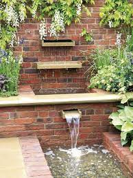 Brick Water Features Garden Water