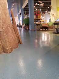 troweled decorative quartz flooring