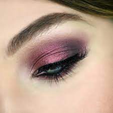 smoky eyes bordeaux makeup tutorial
