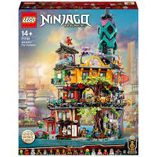 LEGO 71741 NINJAGO Legacy City Gardens Large Ninja House Building Set