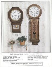clock watch catalog page seth thomas