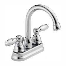 Do you think peerless bathroom faucet dripping appears nice? Peerless Claymore 4 In Centerset 2 Handle High Arc Bathroom Faucet In Chrome P299685lf The Home Depot