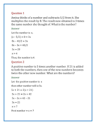 Exercise 2 4 Linear Equations