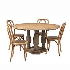hudson bay circular dining table aldiss