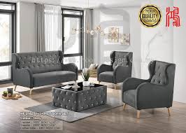 hf 2162 flannel fabric sofa set 1 1 3