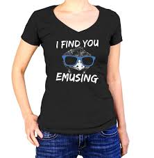 I Find You Emusing T Shirt Sunglasses On An Emu Tshirt Mens And Ladies Sizes Small 3x Please See Sizing Chart In Item Details