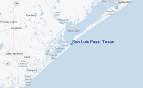 San Luis Pass Texas Tide Station Location Guide