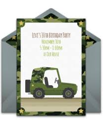 Free Military Online Invitations Punchbowl