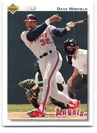 Amazon.com: 1992 Upper Deck #222 Dave Winfield NM-MT California Angels  Baseball : Collectibles & Fine Art