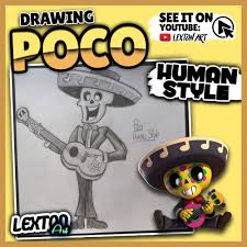 Другие видео об этой игре. How To Draw Poco Human Style Brawl Stars Lexton Art If You Want To See A Speed Drawing Of Poco Human Style The Br Drawing Tutorial Drawings Human
