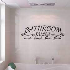 2pcs Bathroom Wall Stickers Soak Relax