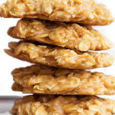 Peanut Butter Oatmeal No Bake Cookies Healthy gambar png