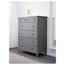 While most bedroom dressers and chests are made from wood, a plastic storage dresser is a great way to keep closets organized. Hemnes 6 Drawer Chest Dark Gray Gray Stained 42 1 2x51 5 8 Ikea