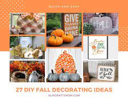 easy diy fall home decorating ideas