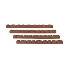 Rubberific 4 Ft Brown Cobblestone