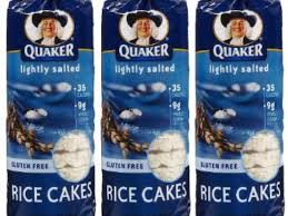 lightly salted rice cakes nutrition