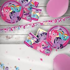 my little pony party tableware
